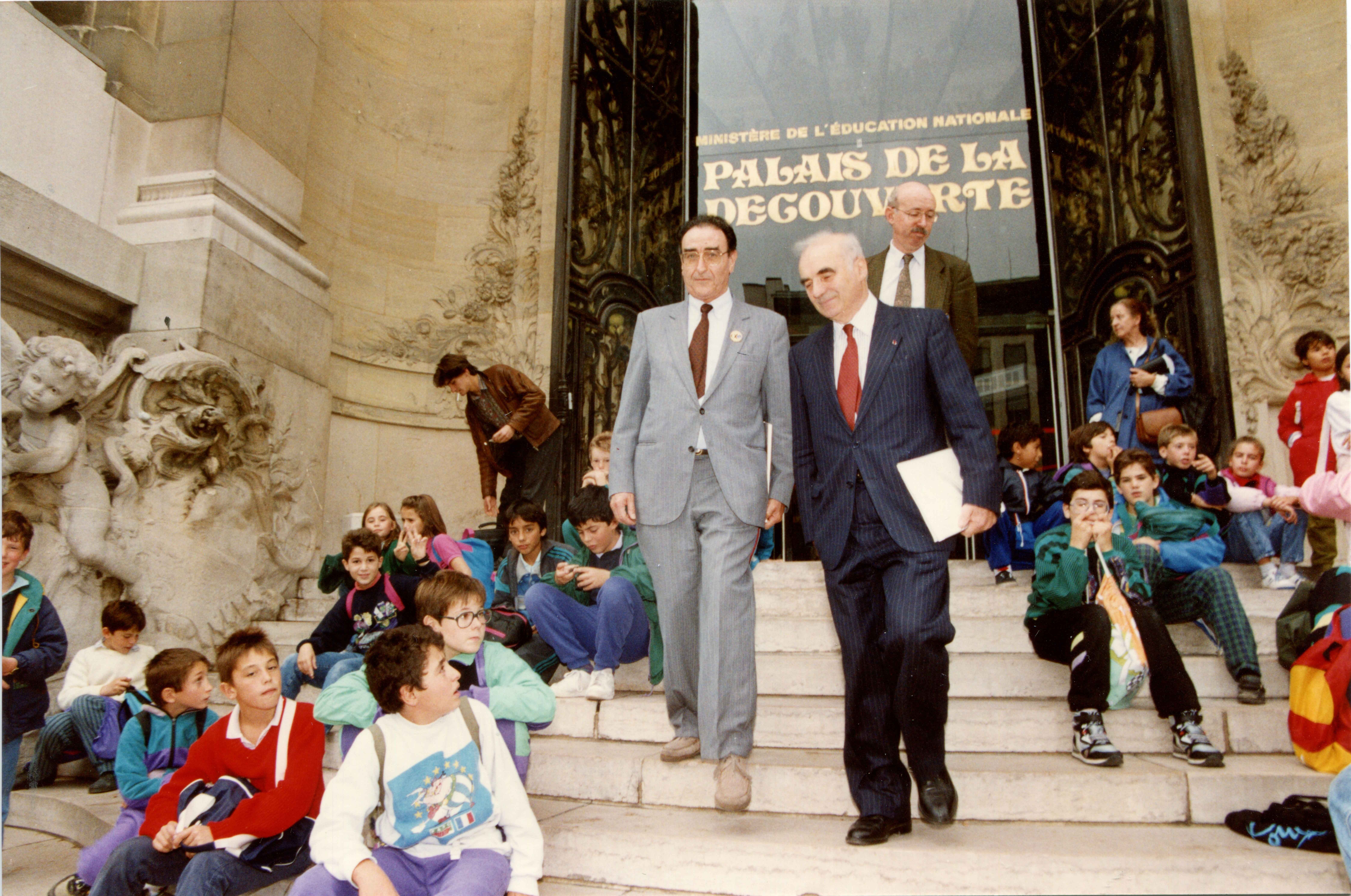  colloque « la géographie » au palais de la Découverte, 12-13 décembre 1990